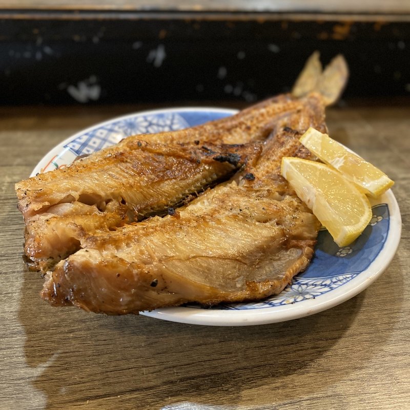 ホッケ炭火焼き(海十)