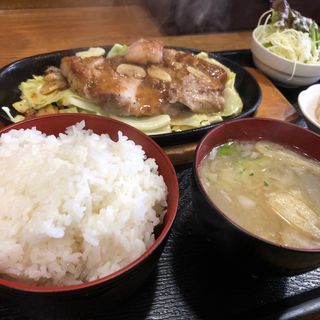 トンテキ定食(横浜食堂)