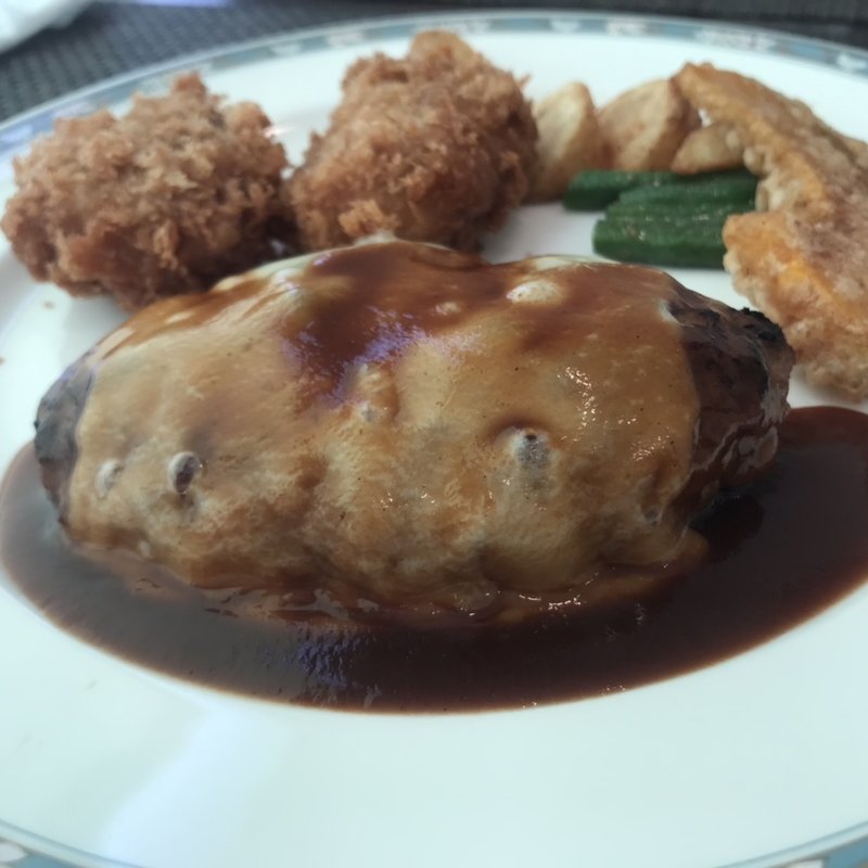 ハンバーグ&チキンカツランチ(カブーロ )