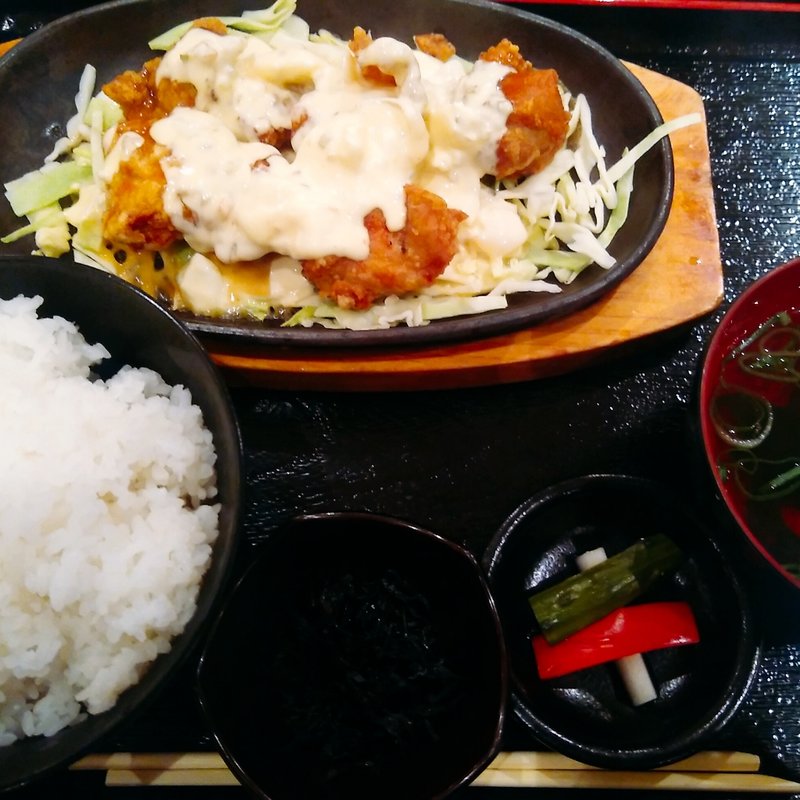 チキン南蛮定食(どんとね)