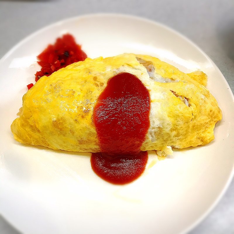 オムライス(キッチンふるはし)