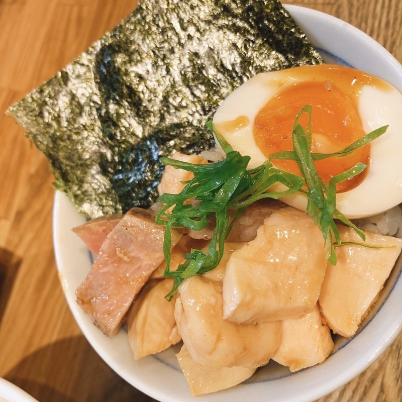 低温チャーシューご飯(自家製麺 純)