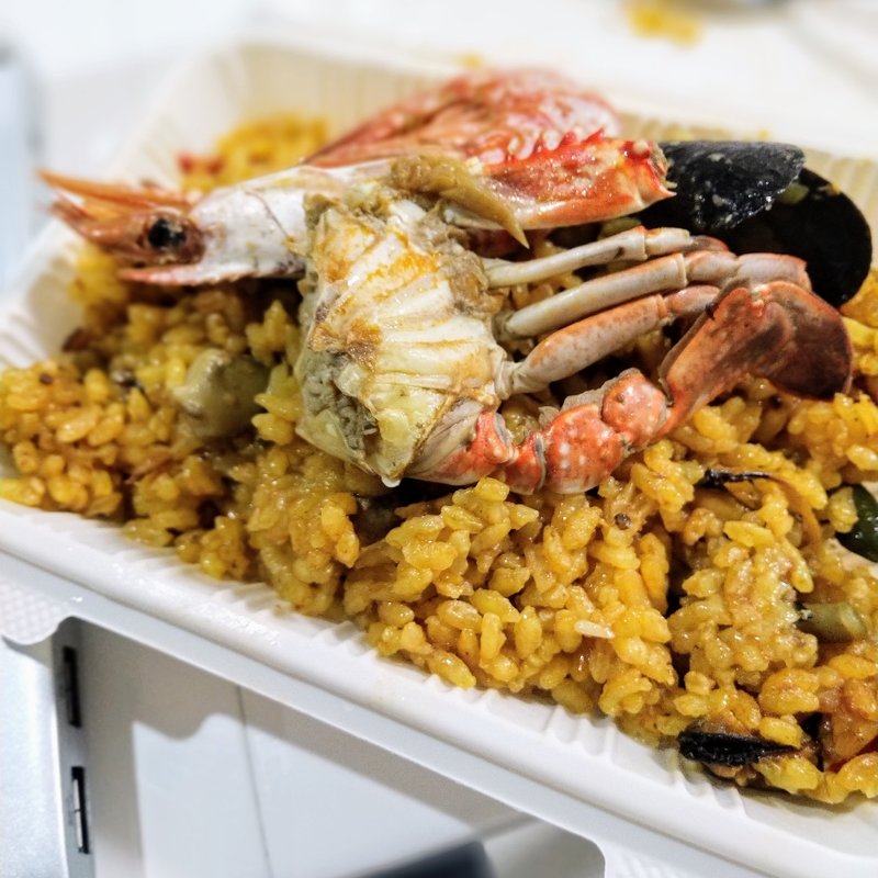 Paella テイクアウト(ラ・コシーナ・デ・ガストン)