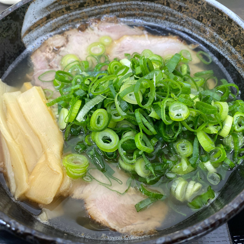 中華そば塩　肉増し(中華そば　丸昌)