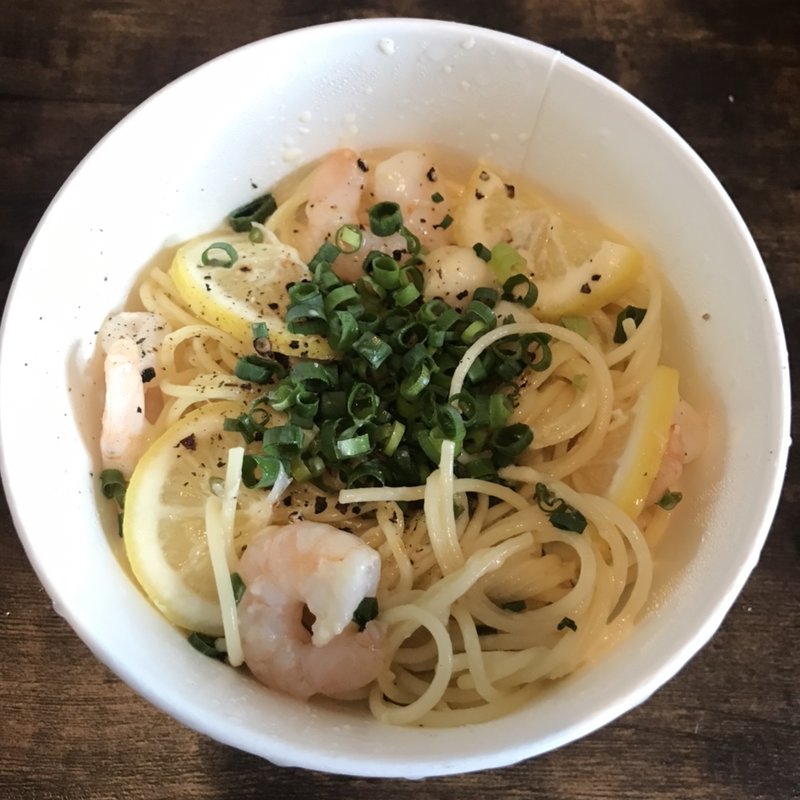 エビと帆立小柱のレモンクリーム(CM2makerz)