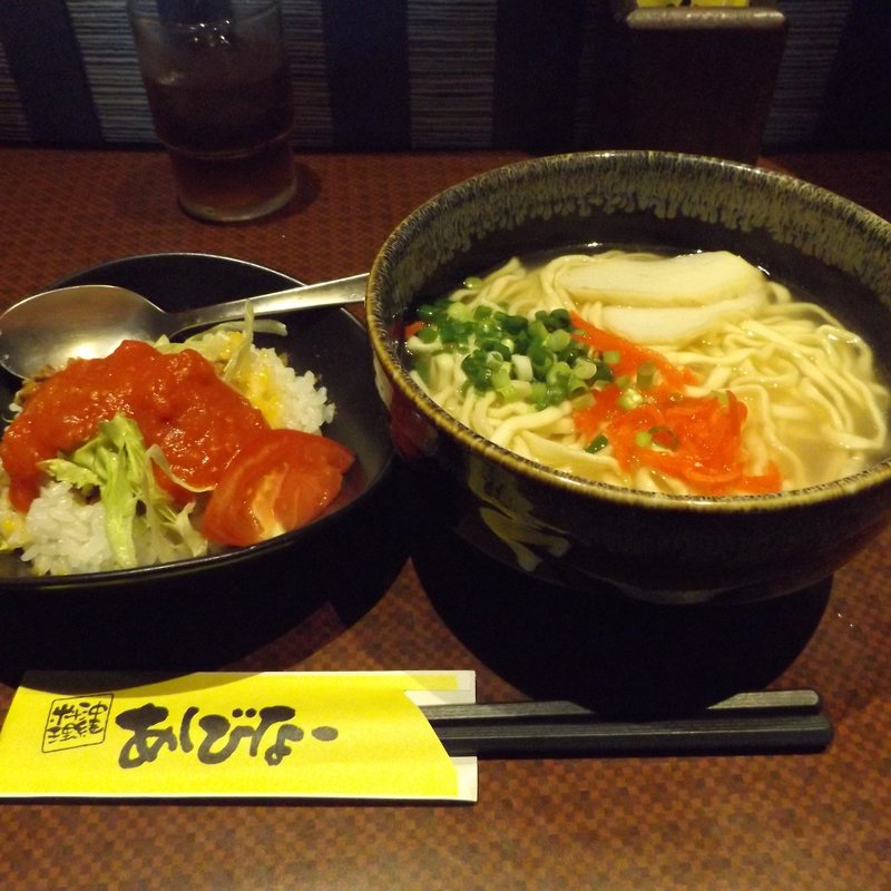 タコライス＆沖縄そば(あしびなー)