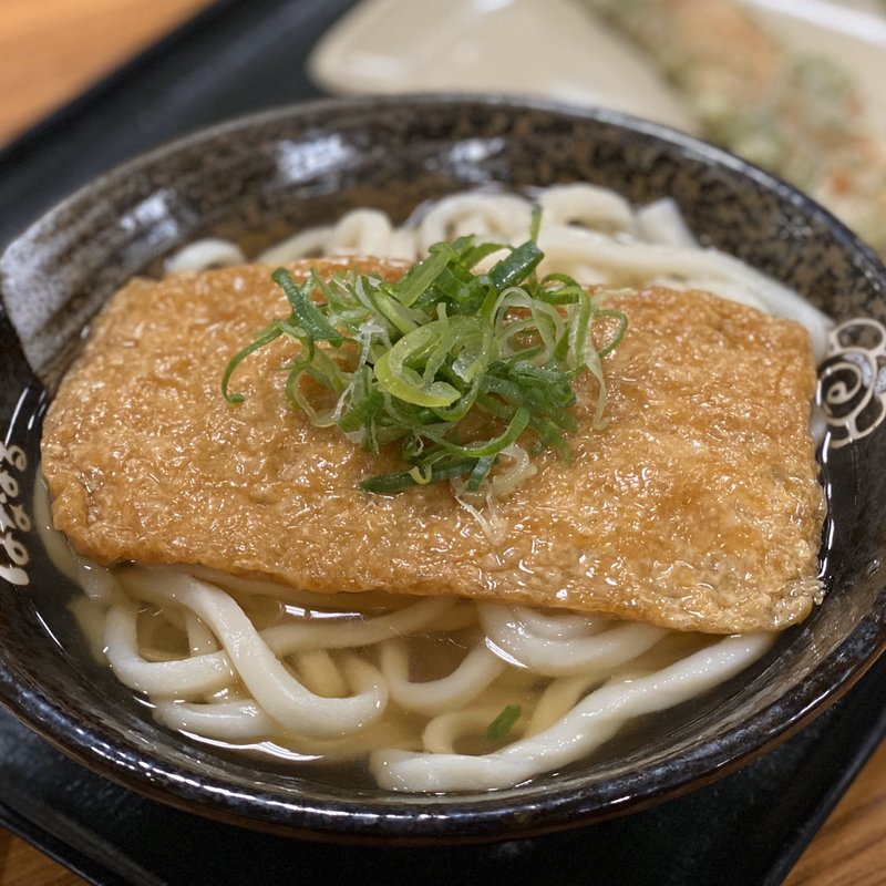 きつねうどん(はなまるうどん 鶴賀店 )