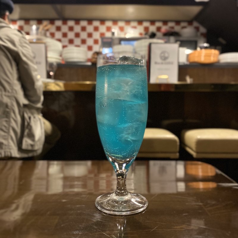 スミノフレモネードブルー(スペイン食堂 バルデルル)