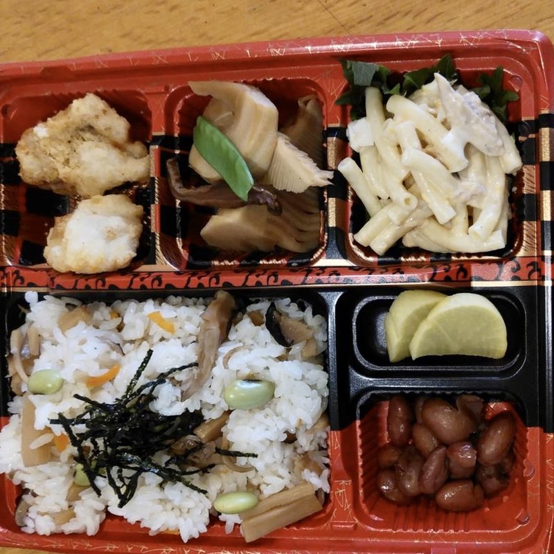 旬の弁当（水曜のお弁当）(まちカフェ あい)