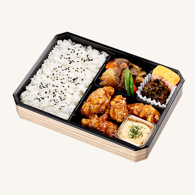 絶品！塚だまタルタル若鶏のチキン南蛮弁当(塚⽥農場おべんとラボ)