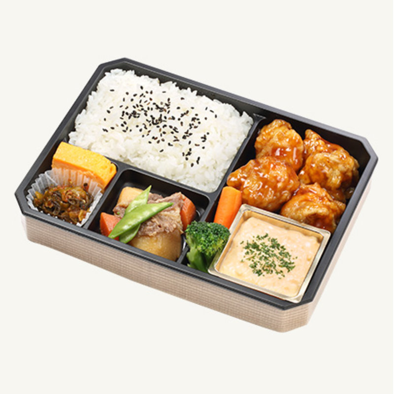 タルだく若鶏のチキン南蛮弁当(塚⽥農場おべんとラボ)