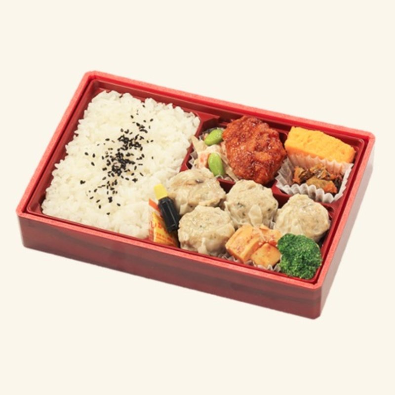 宮崎県産まるみ豚 焼売弁当(塚⽥農場おべんとラボ)