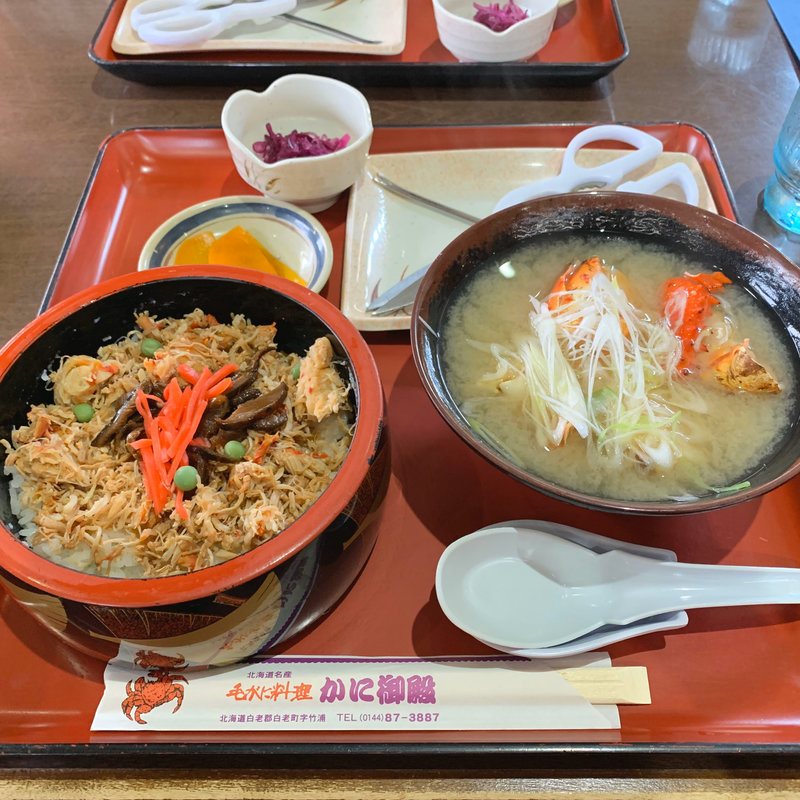 かにめし・かに汁セット(かに御殿 )