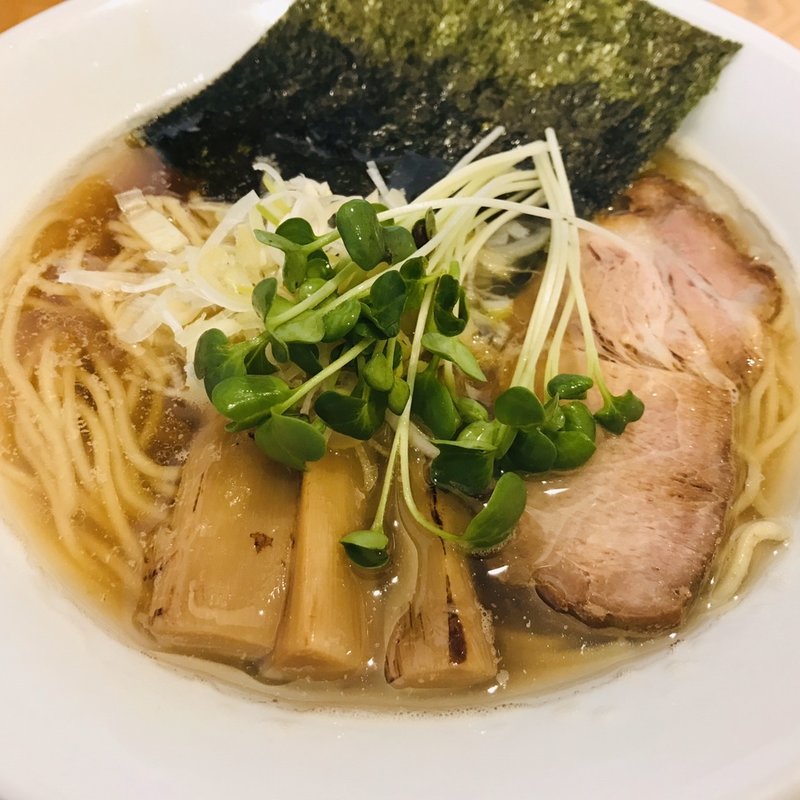 煮干中華そば醤油(中華そば スパンキー)