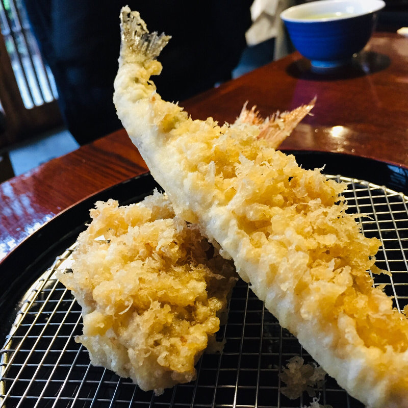 春子鯛の天麩羅(土手の伊勢屋 （どてのいせや）)