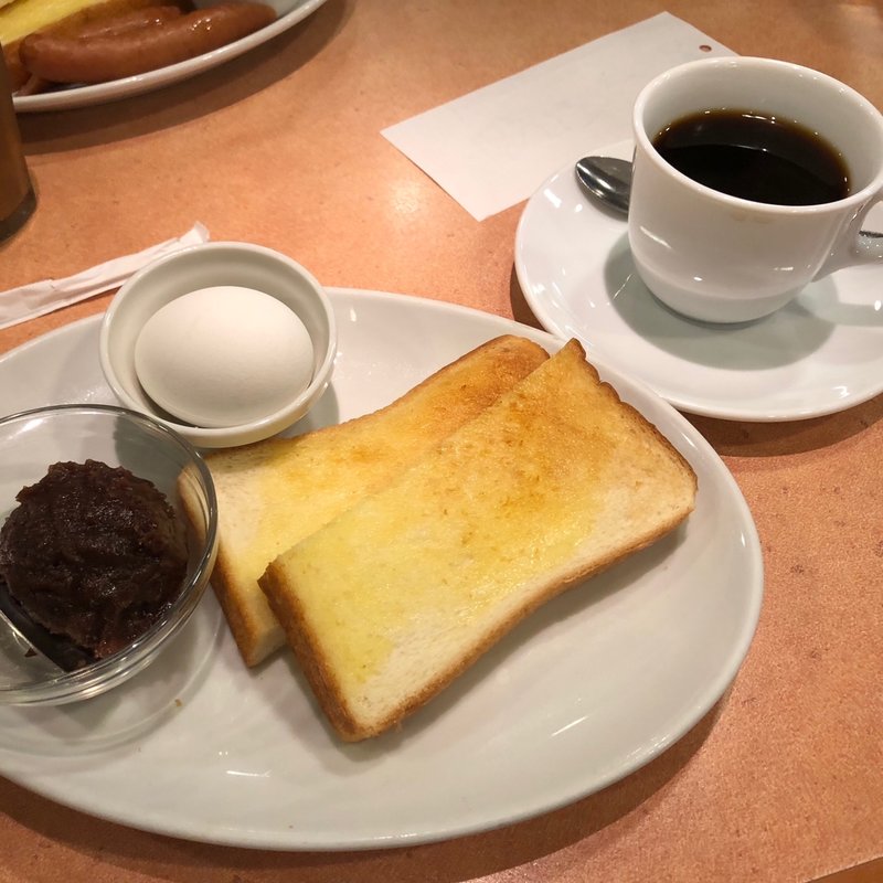 トースト&たまごセット(パーラーみかど )