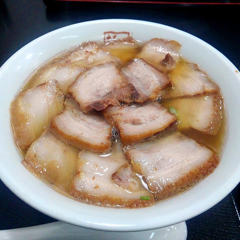 焼豚ラーメン(会津喜多方ラーメン坂内 小法師 水沢店 （あいづきたかたらーめんばんない こぼし）)