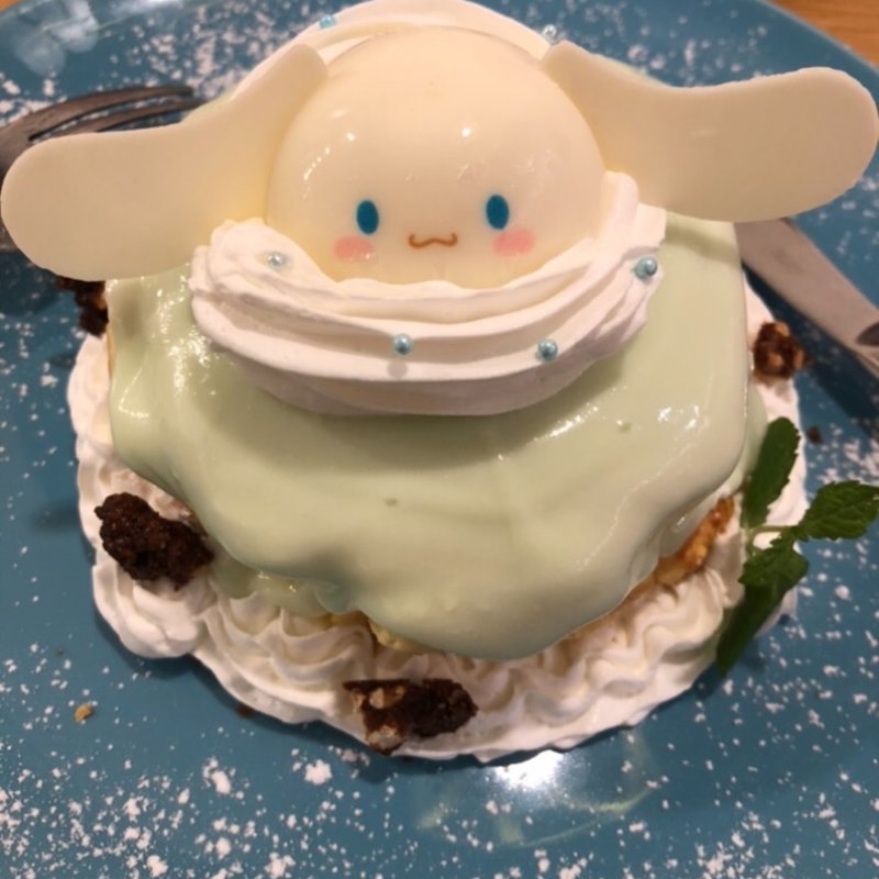 シナモンの「僕のお気に入り♪」パンケーキ(EGG & SPUMA （エッグアンドスプーマ）)