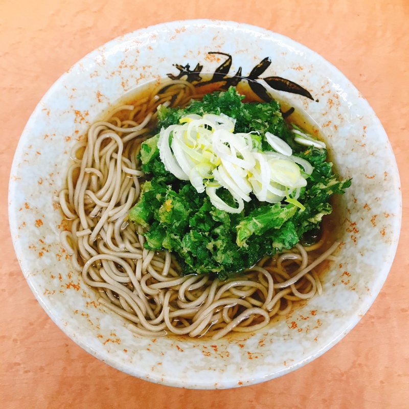 春菊天蕎麦(かしわや 三軒茶屋店)