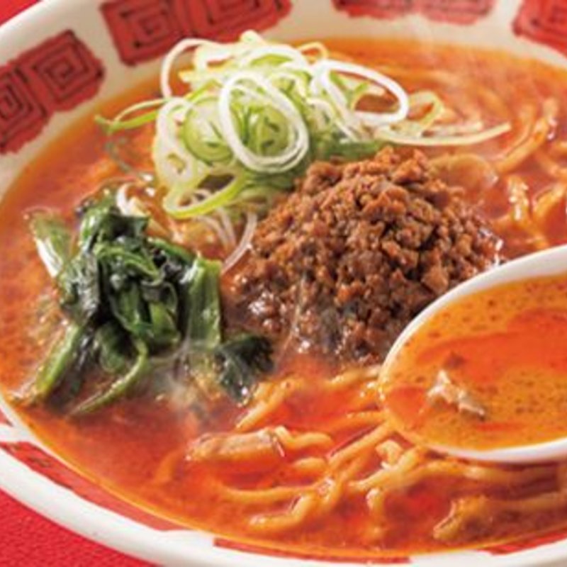 花椒と自家製ラー油の担担麺(バーミヤン 豊中緑丘店)