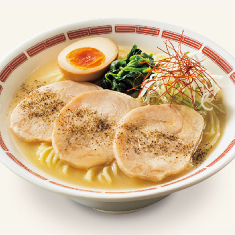 濃厚鶏白湯麺(バーミヤン 豊中緑丘店)