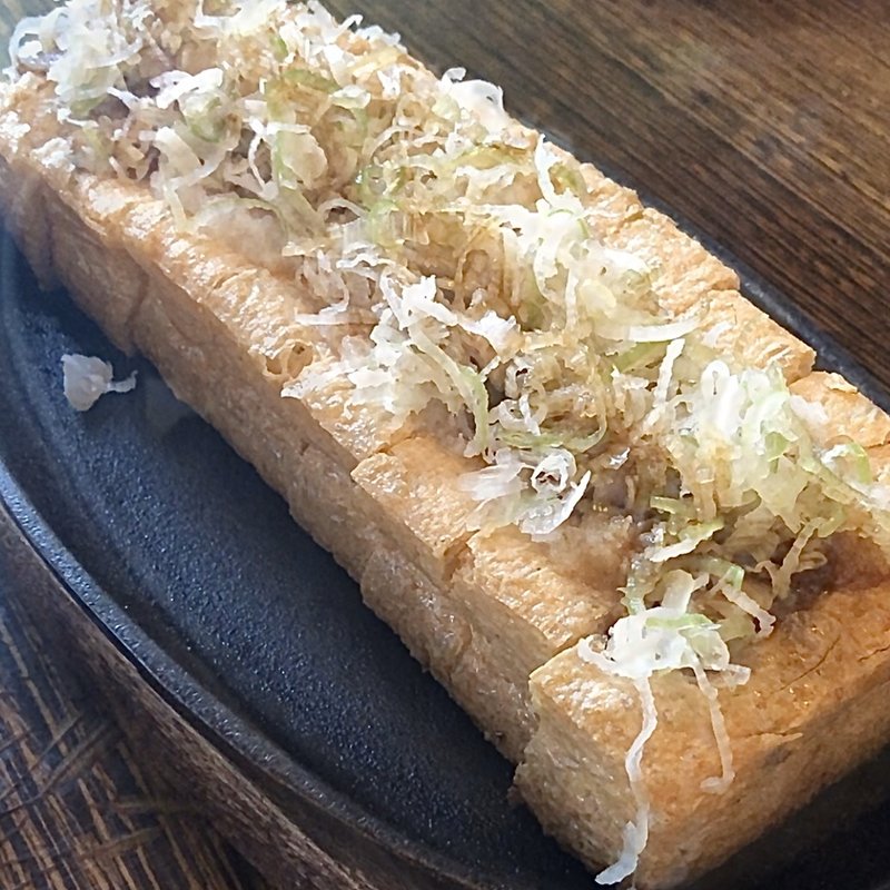 油揚ステーキ(蕎麦 いけだ )