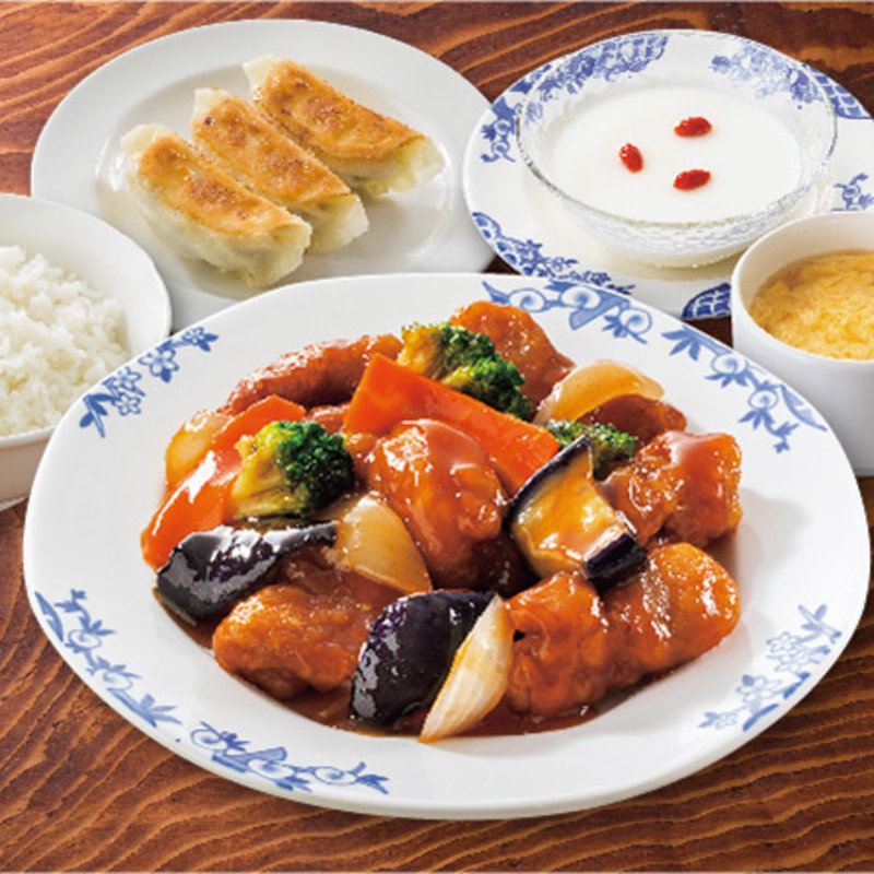 酢豚定食(バーミヤン 豊中緑丘店)