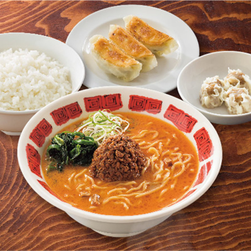 担担麺定食(バーミヤン 豊中緑丘店)