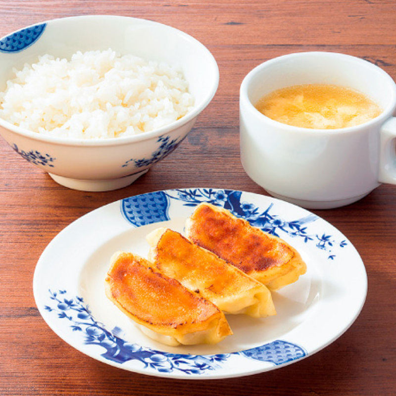 餃子・ごはんセット（スープバー付）(バーミヤン 豊中緑丘店)