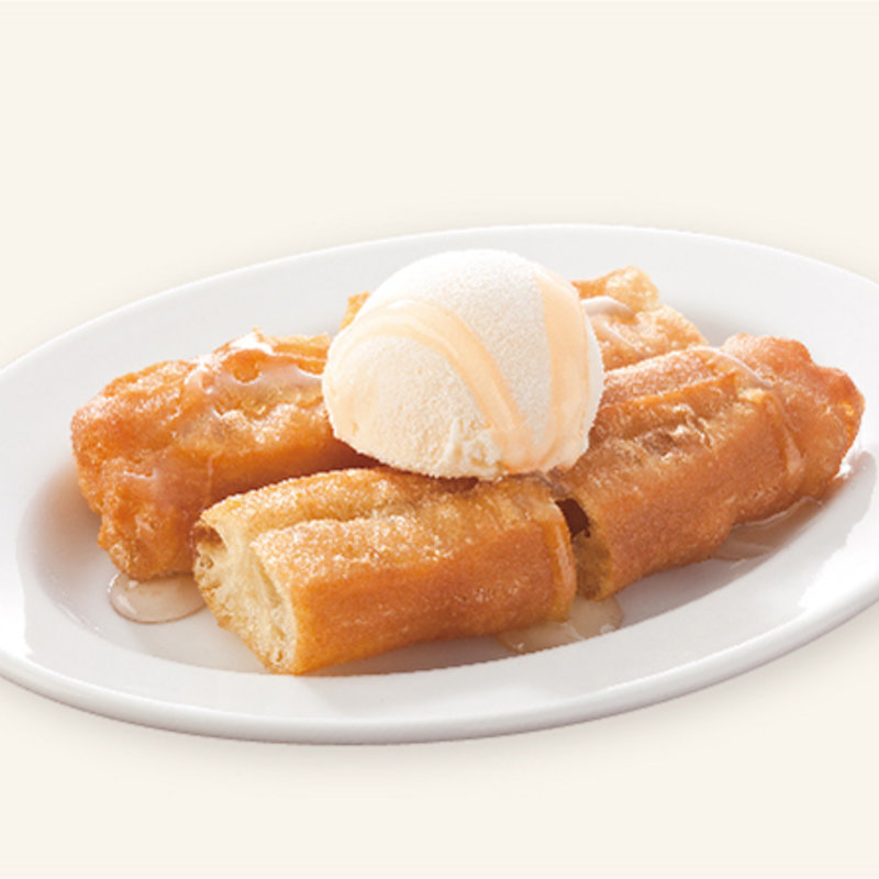 はちみつ揚げパン　バニラアイス添え(バーミヤン 豊中緑丘店)