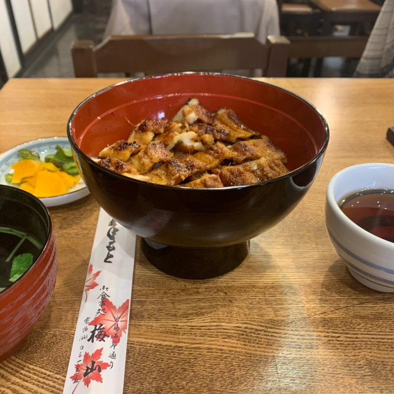 あなご丼(お食事処　梅山)
