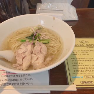 塩生姜らー麺(塩生姜らー麺専門店 MANNISH （マニッシュ）)
