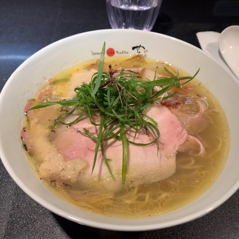 チャーシュー塩Soba(Japanese Soba Noodles 蔦)