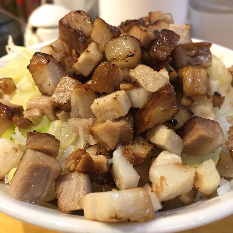 焼豚めし 小(フジサワ中華そば)