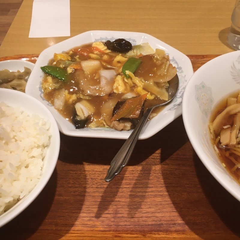 五目煮ランチ(東京五十番 大通西1丁目店)