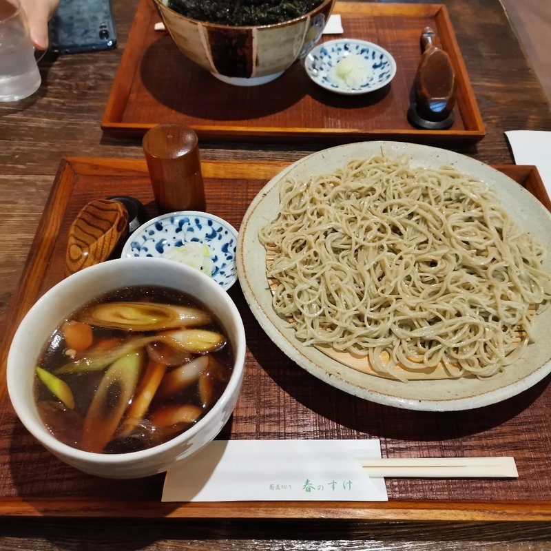 かしわせいろ(蕎麦切り 春のすけ)