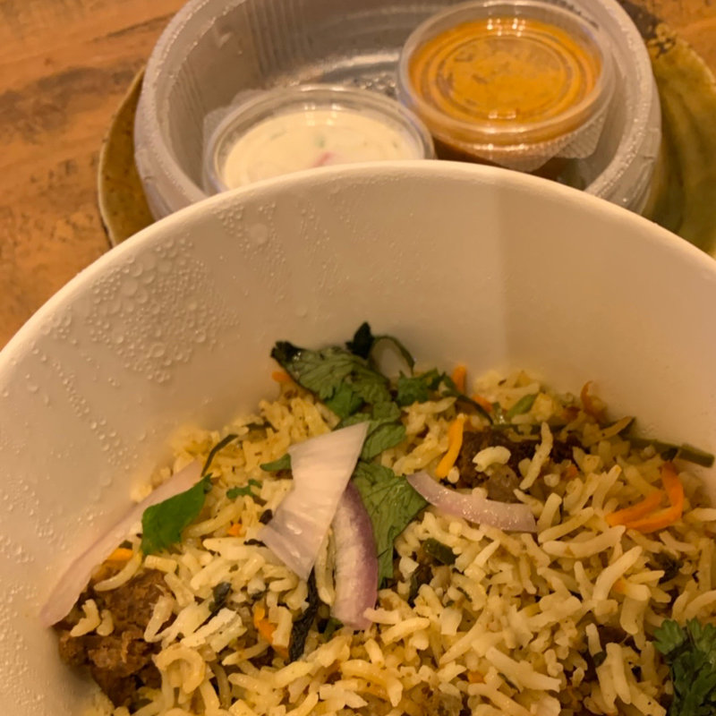 マトンキーマビリヤニ(お持ち帰り)(エリックサウス高円寺カレー＆ビリヤニセンター)