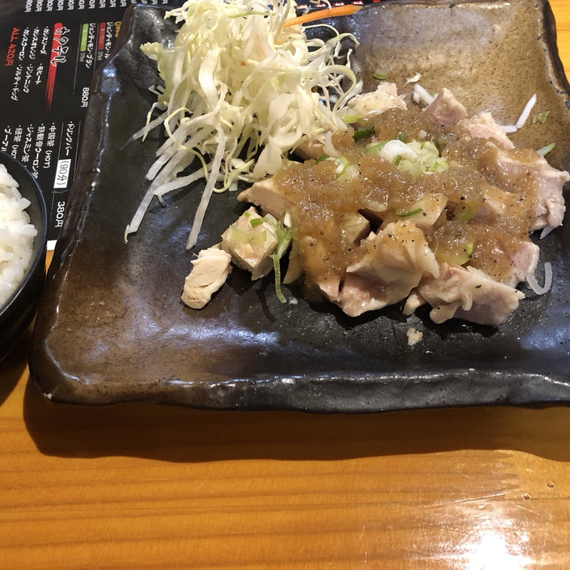 鶏のねぎ塩焼き(中華料理 福楽餃子坊 新生町店)