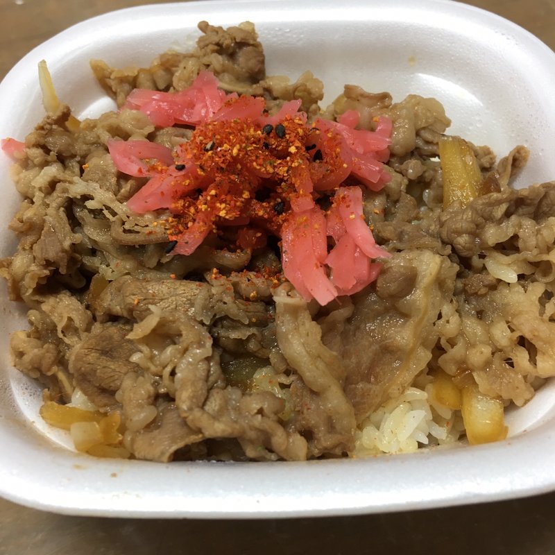 牛丼 並盛(すき家 春日井高蔵寺店)