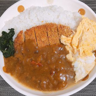 オムカツカレー(すえ☆pi亭)