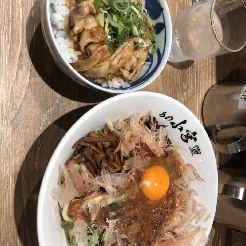 たれ中華(らーめんとしょうが焼き あの小宮)