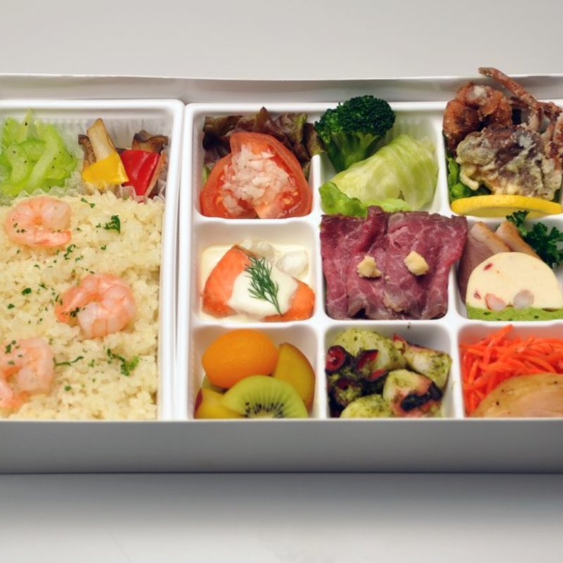 洋風会席弁当(大海老ピラフ)(（株）きらら亭 受注センター)