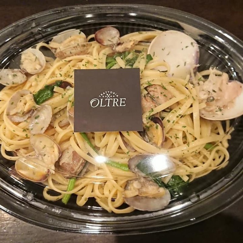 あさりと蛤のボンゴレビアンコ(トラットリア　オルトレ )