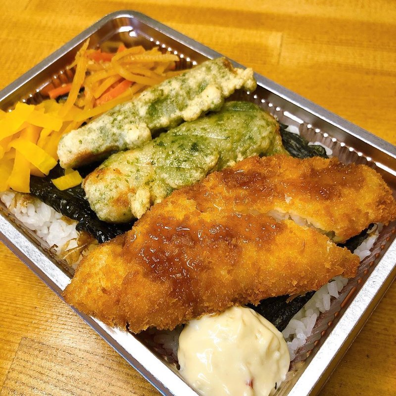 のり弁当(大衆馬肉酒場 ジョッキー 柏店)