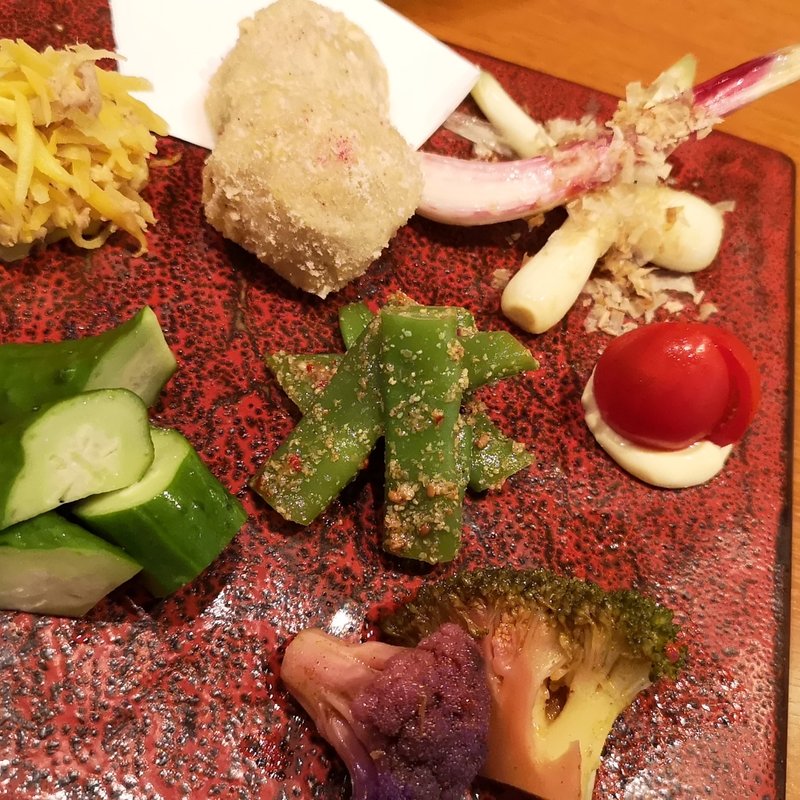 沖縄野菜7種盛り(Aticoco)