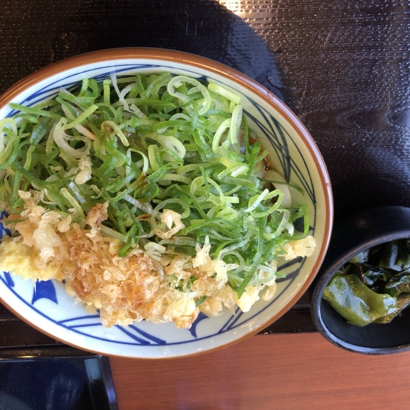 ぶっかけうどん、冷、並(丸亀製麺海老名)