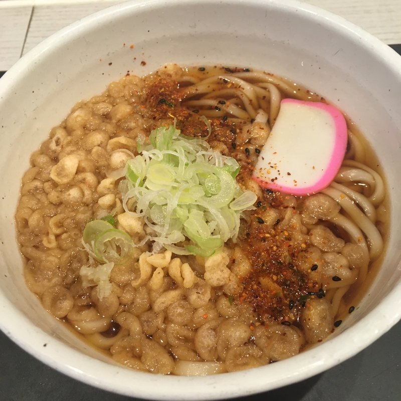 たぬきうどん(相州蕎麦 二俣川相鉄ライフ店)