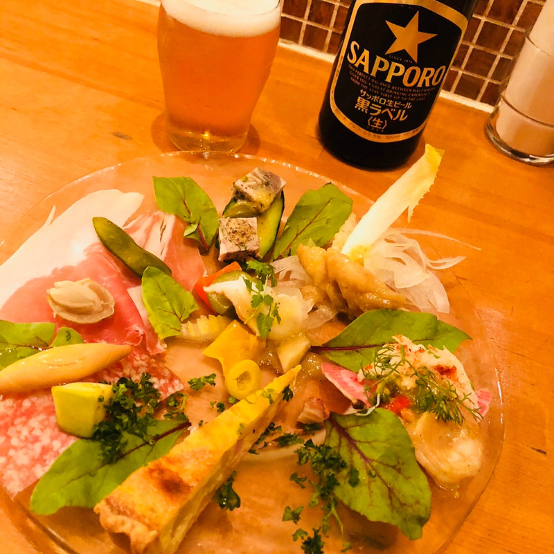 前菜盛り合わせ(ビストロ ル カノン)