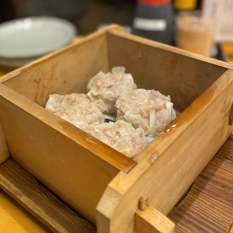 あらびき肉シウマイ(酒場 ロマンス)