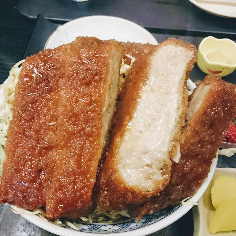ソースかつ丼定食(いわ舟 )